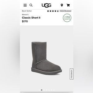 Ugg classic short II winter boots